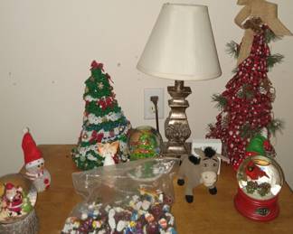 Holiday items, California Raisins Collection, lamp