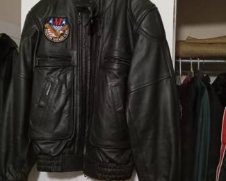 Leather jacket