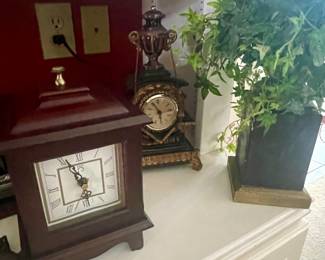 Various mantle clocks