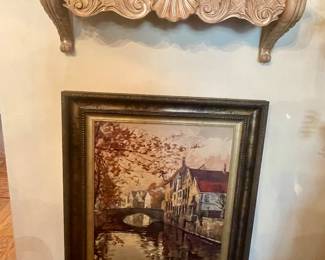 Framed artwork