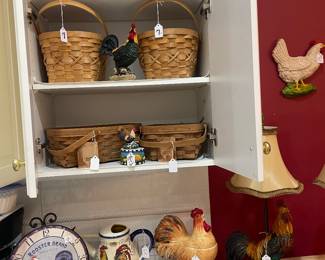 Basket collection, including Longaberger