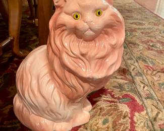 Ceramic vintage cat