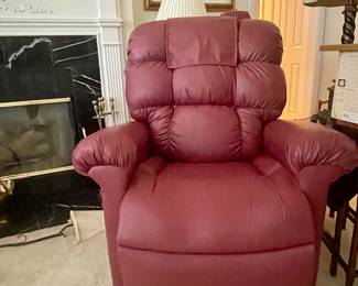 Leather power lift/recliner recently purchased.