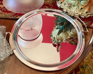 Silverplate tray