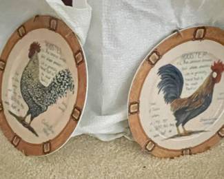 Rooster plates