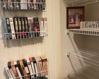 VHS tapes