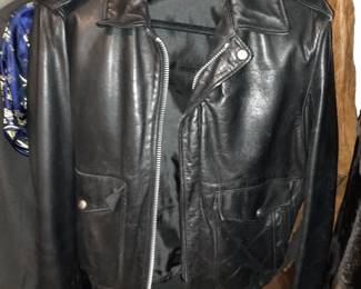 Schott NYC leather jacket