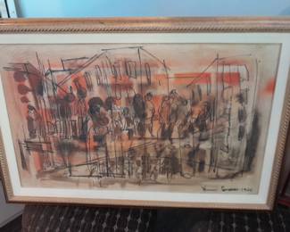 Posnakoff litho - signed