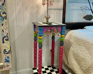 Signed Mackenzie Childs table