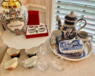 Tobacco Jar, Spode cheese Dish