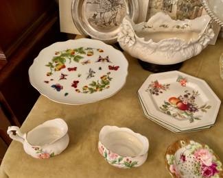 Vintage  Butterfly and berries, Lenwile  Ardalt