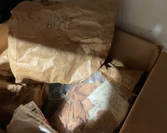 Assorted wood chips for smoking