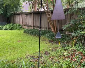 Shepherd Hook and wind Chime