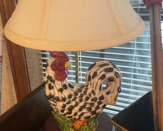 Rooster Lamp