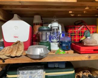Camping supplies 
