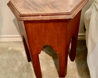Moroccan Style Hexagon Accent Table 