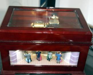 Mr. Christmas Automaton Music Box