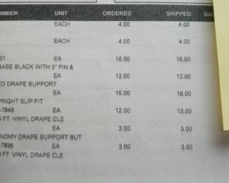 Description for pipe and drape system