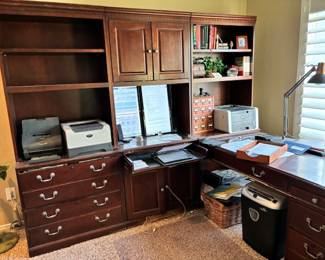 Large desk which can be sold in pieces see other photos 
