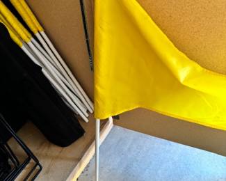 Yellow flags 
