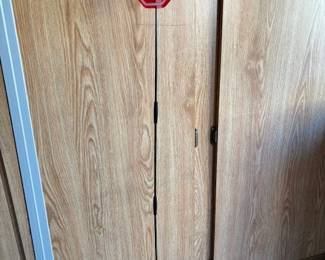 Garage stop sign sensor 