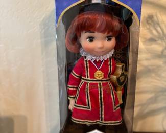 New in box It’s a Small World Animator Collection doll- England 