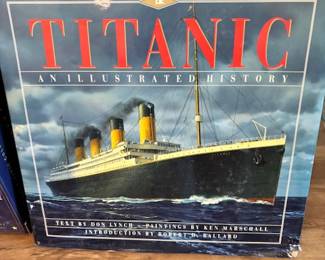 Titanic illustrated history book 