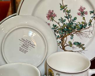 Villeroy and Boch Botanica China Set -  60% off