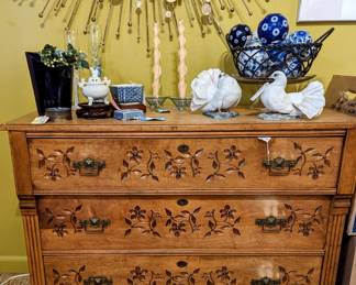 Eastlake Three Drawer Chest