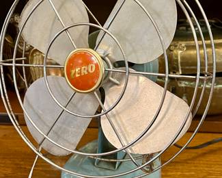 Working Vintage Zero Desk Fan 