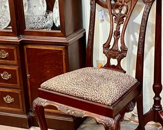 Pair of Maitland Smith Side Chairs