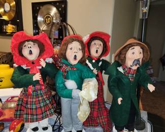 Carolers - animated set