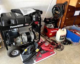 Generator and power washer