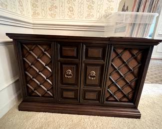 Vintage Zenith stereo cabinet