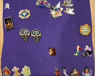 More Disney Pins, and more not shown