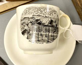 Salem Academy Cup and Saucer