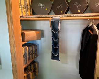 Vintage hats still in the boxes.