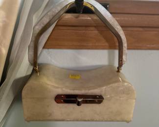 Vintage lucite purse