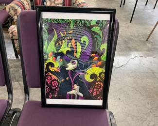 Framed Disney Maleficent Puzzle