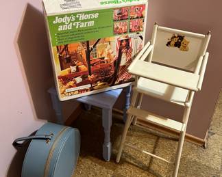 1970 Jody's Horse and Farm. Jody is in the box