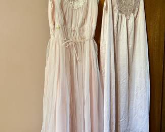 A few nightgowns, slips, Frederick's of Hollywood, new pantyhose, new panties