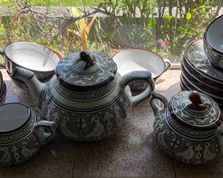 Italian tea set