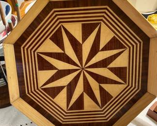 Marquetry tray