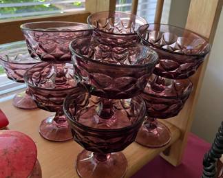 Noritake plum sherbets - set of 10