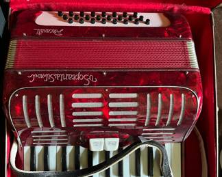 Vintage 1950s  V. Soprani di Silvio Recanati II, 24 bass keys