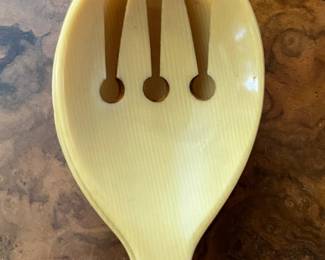 French ivory spoon / fork