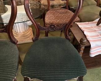 Victorian side chairs - 2