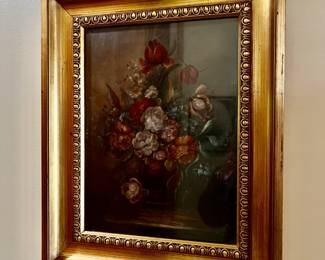 Italian original floral painting