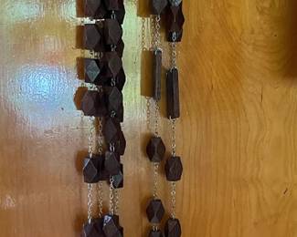 Large wooden bead rosaries - 2