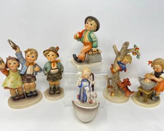 (6) Goebel Hummel Figurines